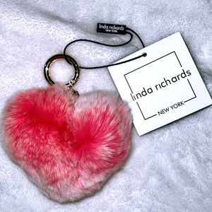 Linda Richards genuine, Rex rabbit keychain, brand new